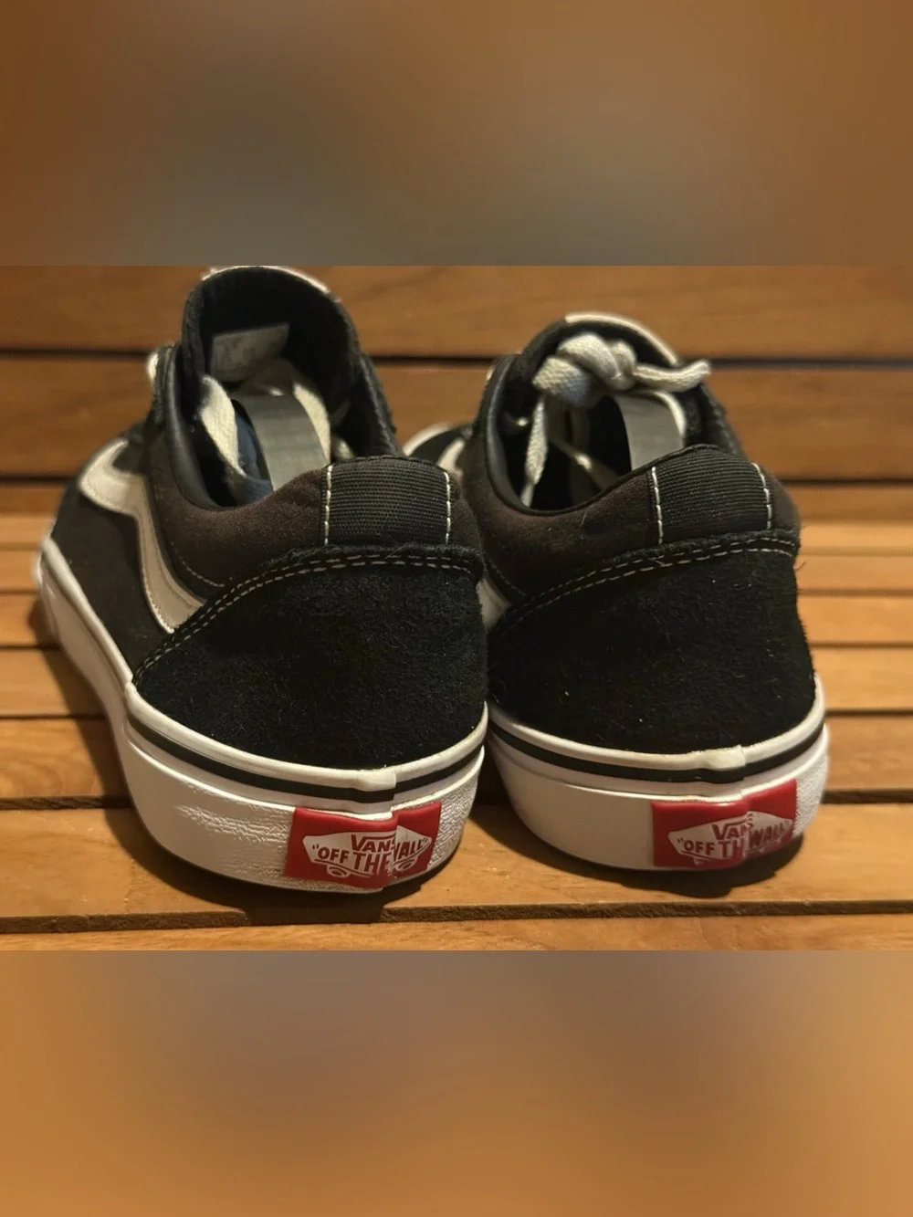 low-top Vans Ward canvas and suede sneakers
